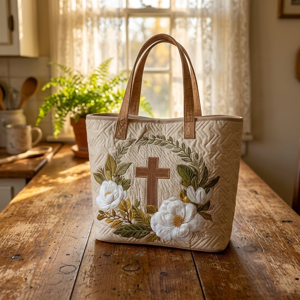 Miss Hattie's Handmade Quilted Tote Bag