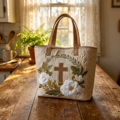 Miss Hattie's Handmade Quilted Tote Bag