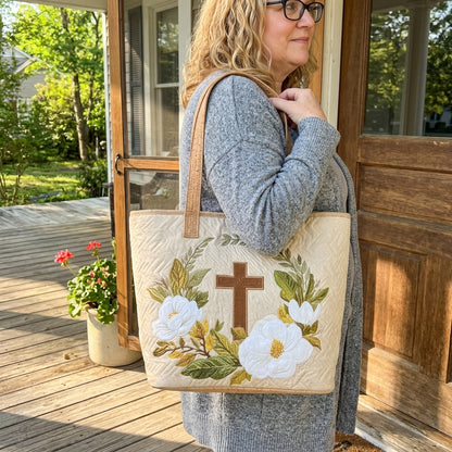 Miss Hattie's Handmade Quilted Tote Bag