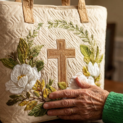 Miss Hattie's Handmade Quilted Tote Bag